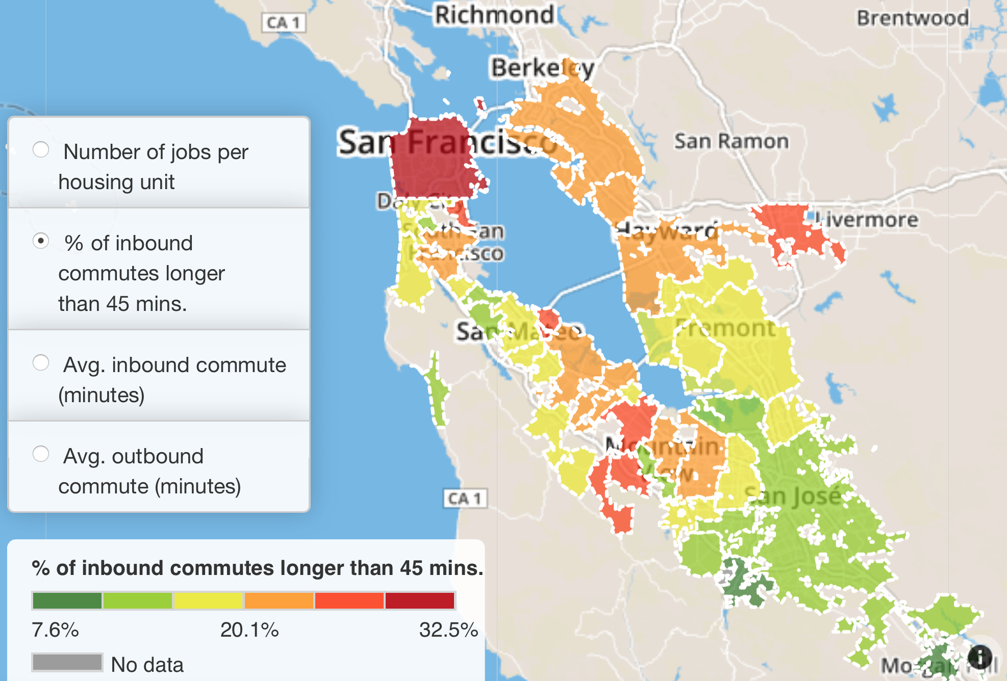 Inbound > 45 minutes