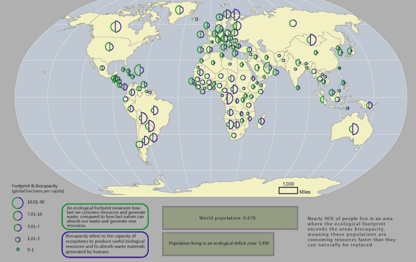 footprint:biocapacity