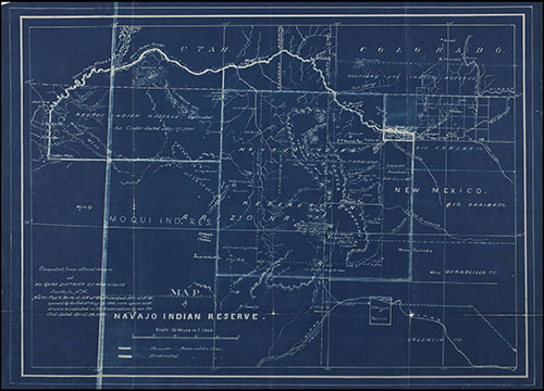 Reservation map MS 3039 map 11 (1886)