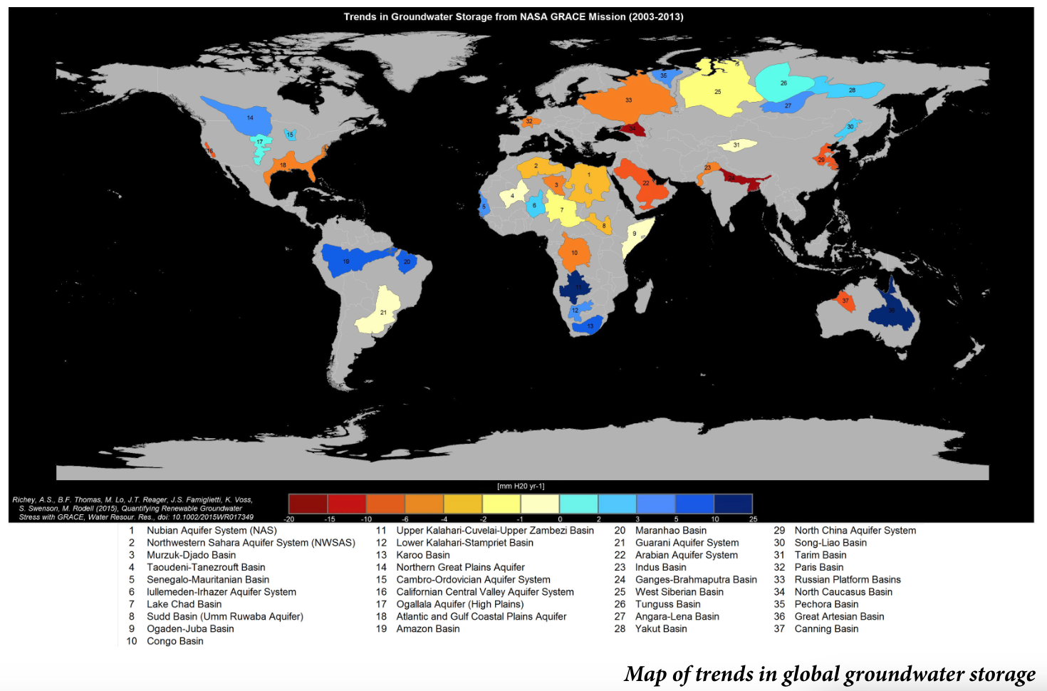 Global Water Storage 2003-13