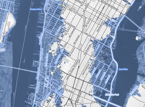 lopped off lower Manhattan