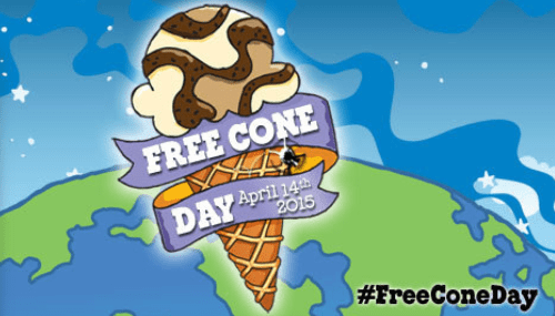 globe of ice cream cone