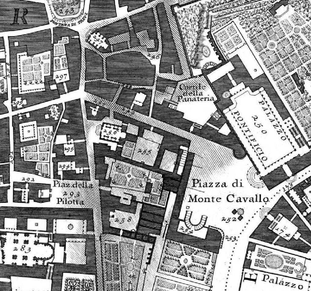 Trevi and Palazzo Pontificio