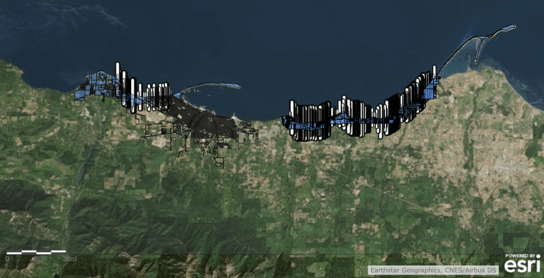 coastal ebatement:ESRI