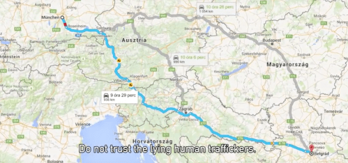 Do Not Trust the Lying Human Traffickers