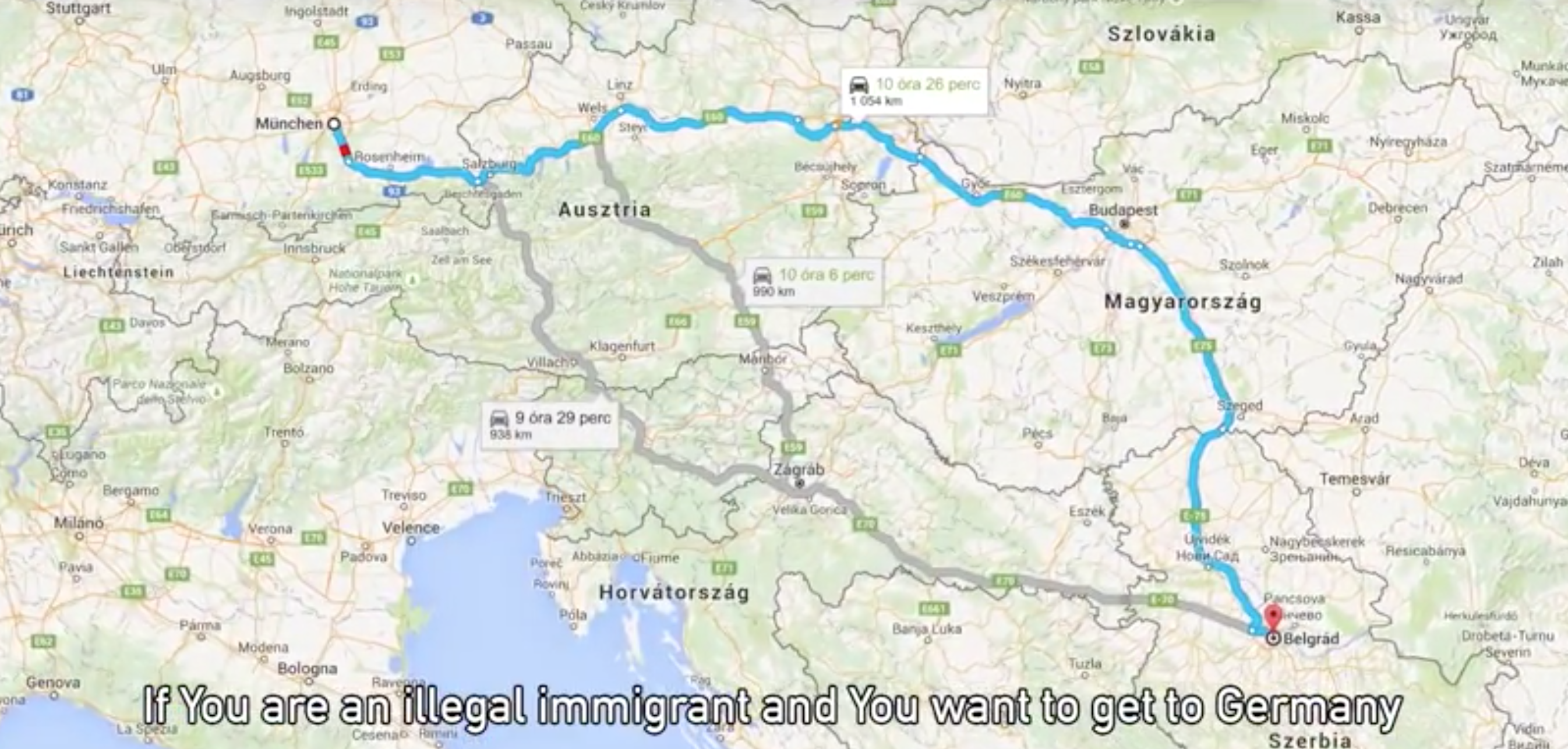 Illegal Immigrants and You want to get to Germany