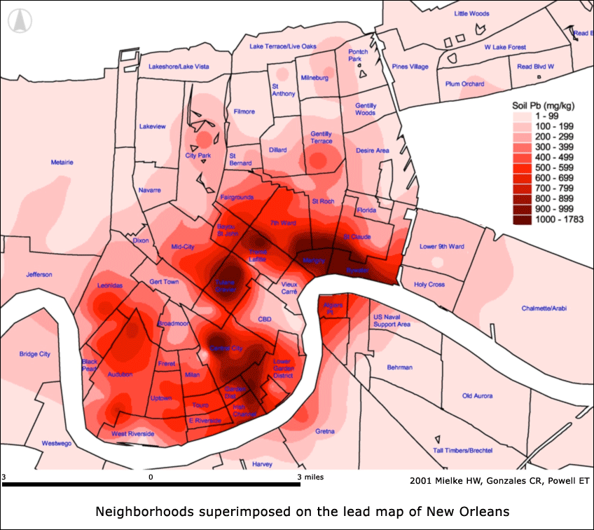 NOLA_Neighborhoods_Lead_Map