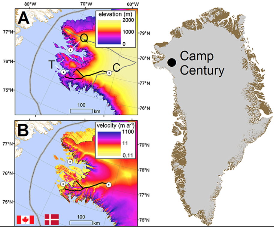 velocity of ice flow off Greenland.png