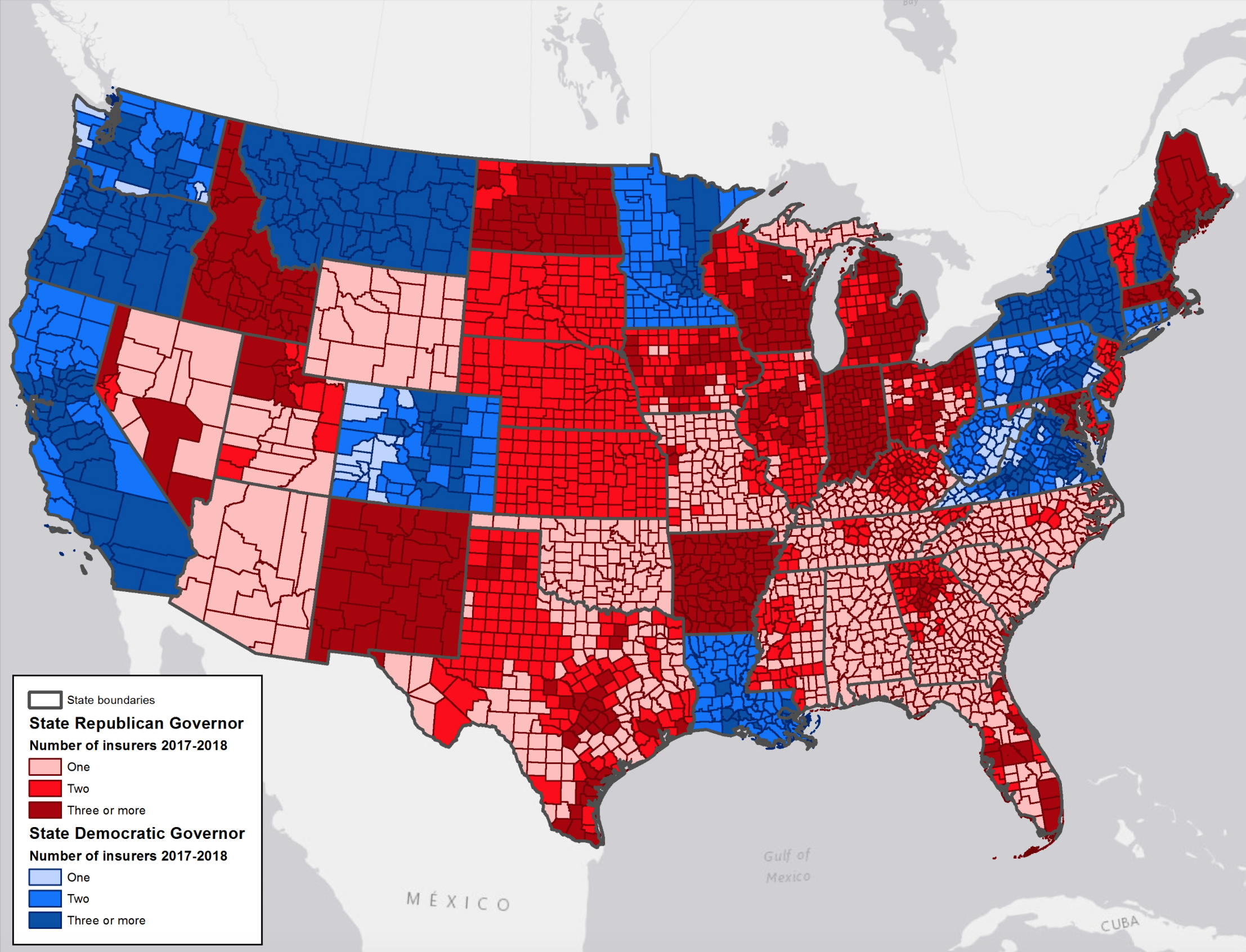 HEalth Care Insureres:Red v Blue Govs.png