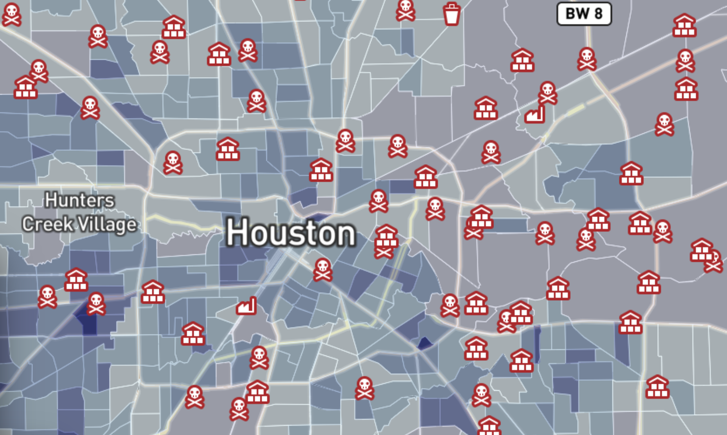 Chemical plants Houston detaill