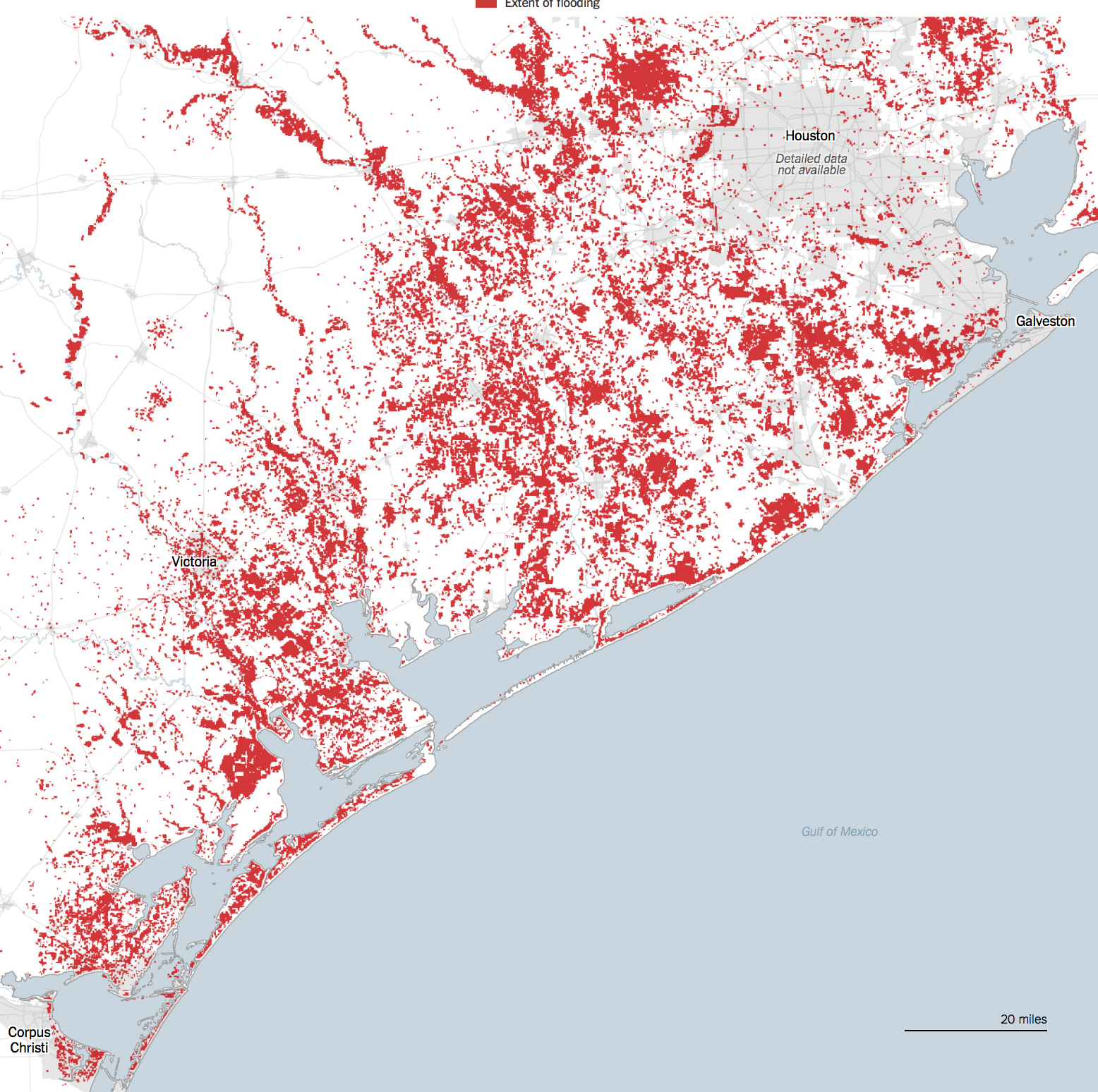 Dartmouth Flood Observatory Flooding Harvey