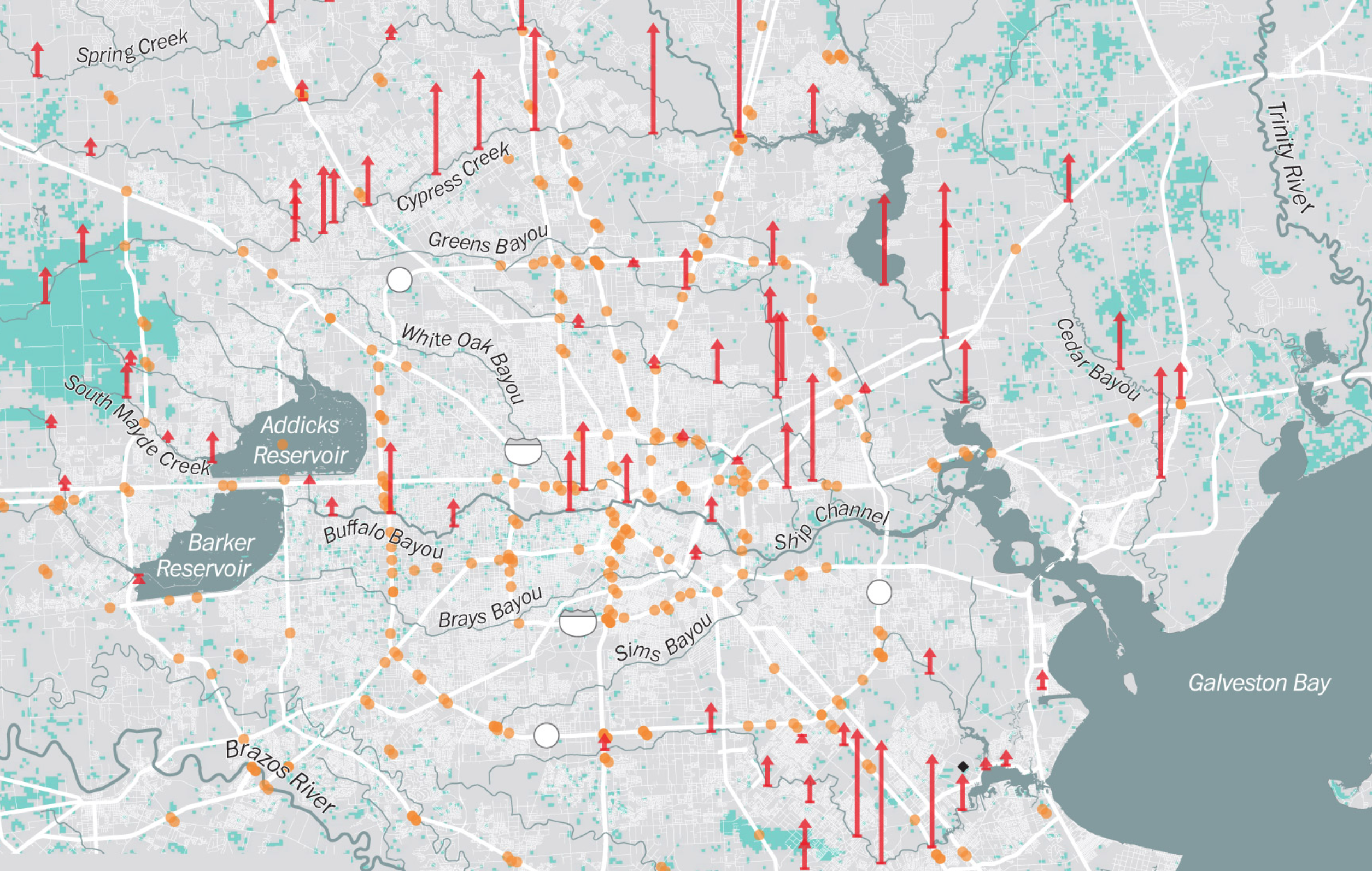 Floods and Guagues in Bayoux, Channels, Rivers and Creeks.png