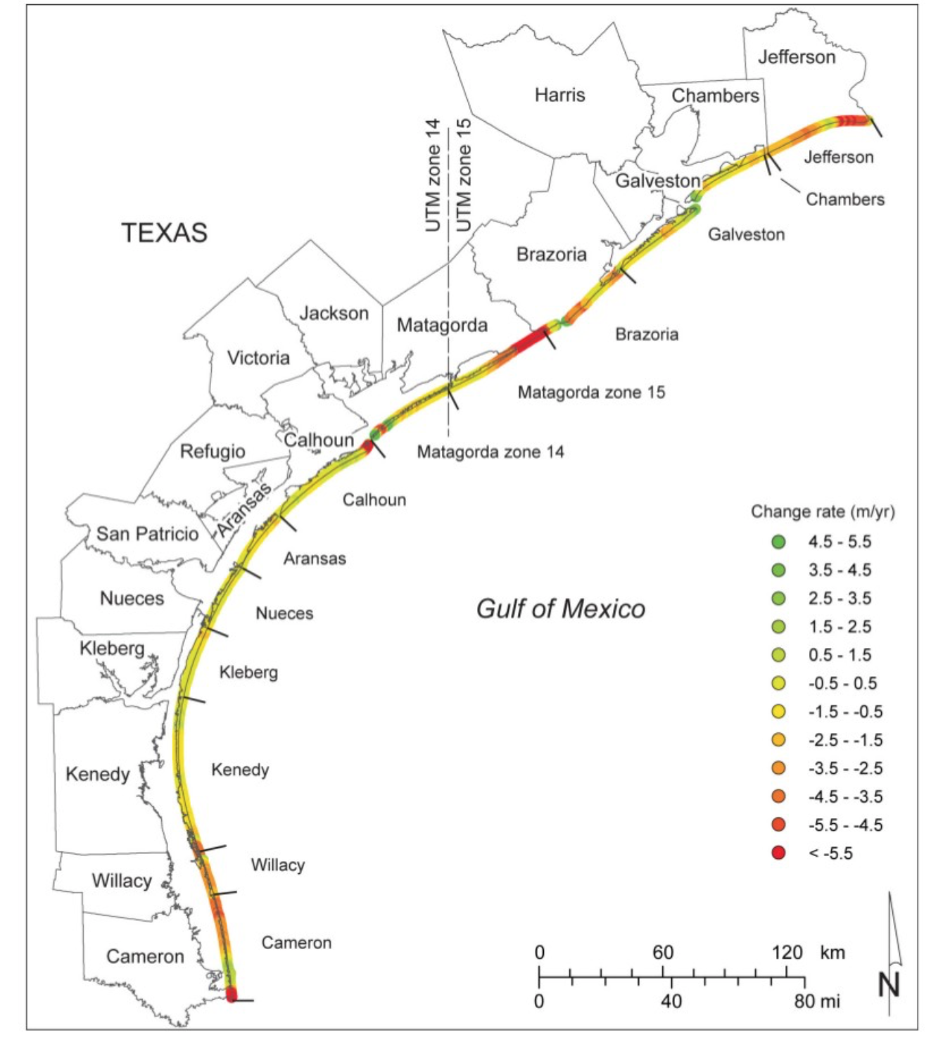Sensitive Ecoysistem of Texas Shore