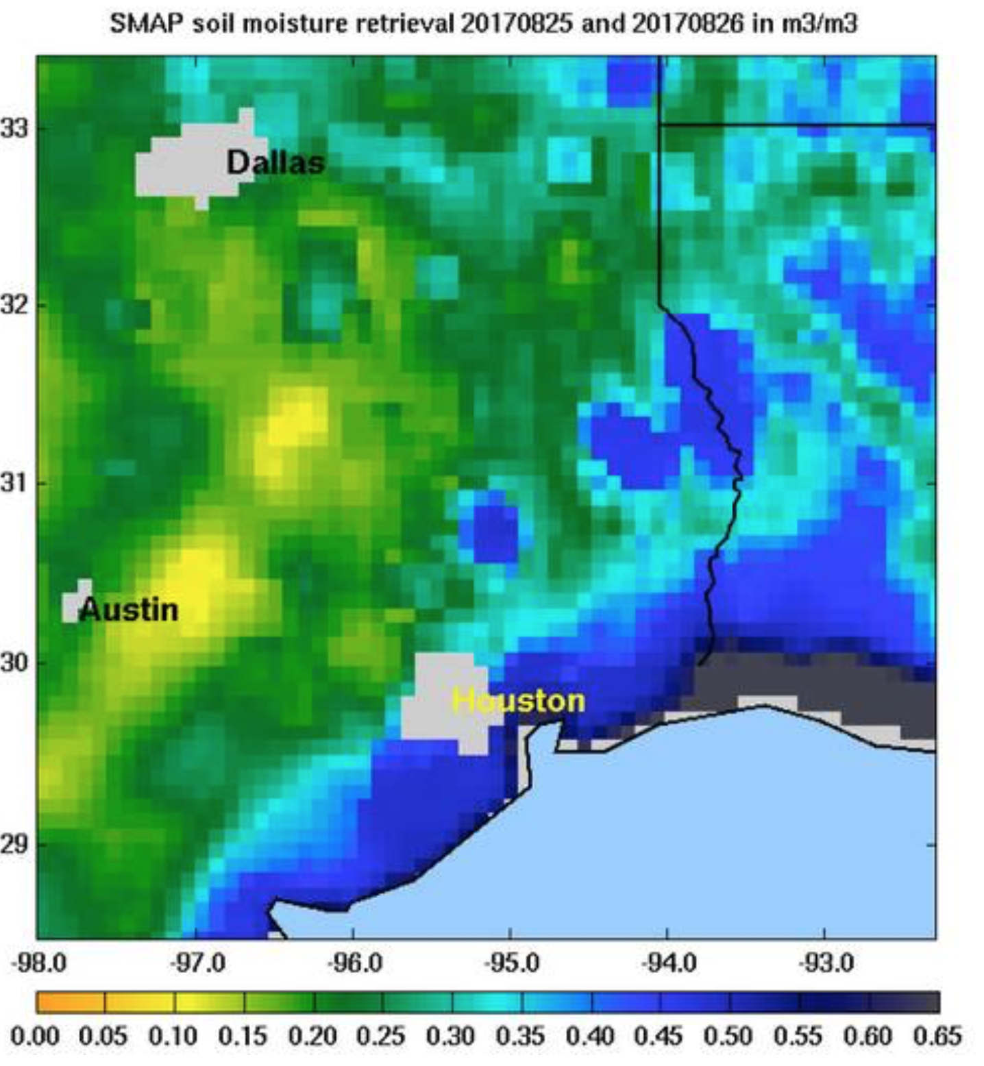 SMAP Saturating Houston 8:25-26