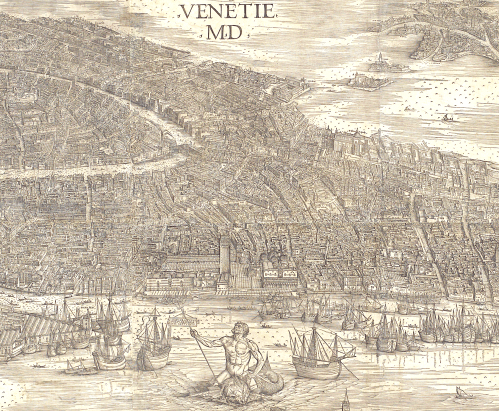 Venetie Map Seams and Neptune below Mercury