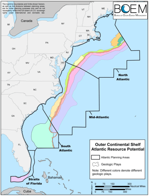 Geologic Plays in Atlantic