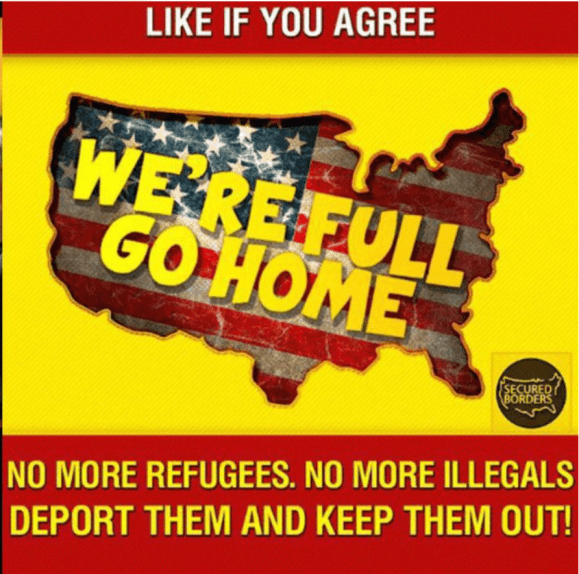 Rusian FB ad for Secrured Borders