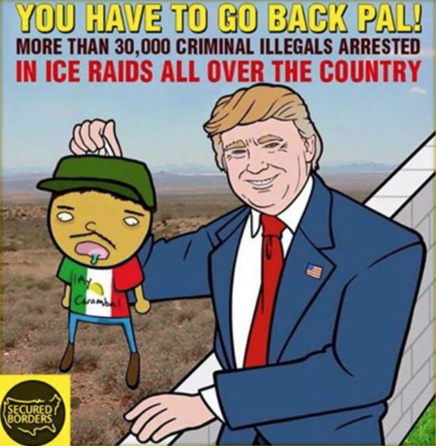 Secured Borders: immigrant as vermin?