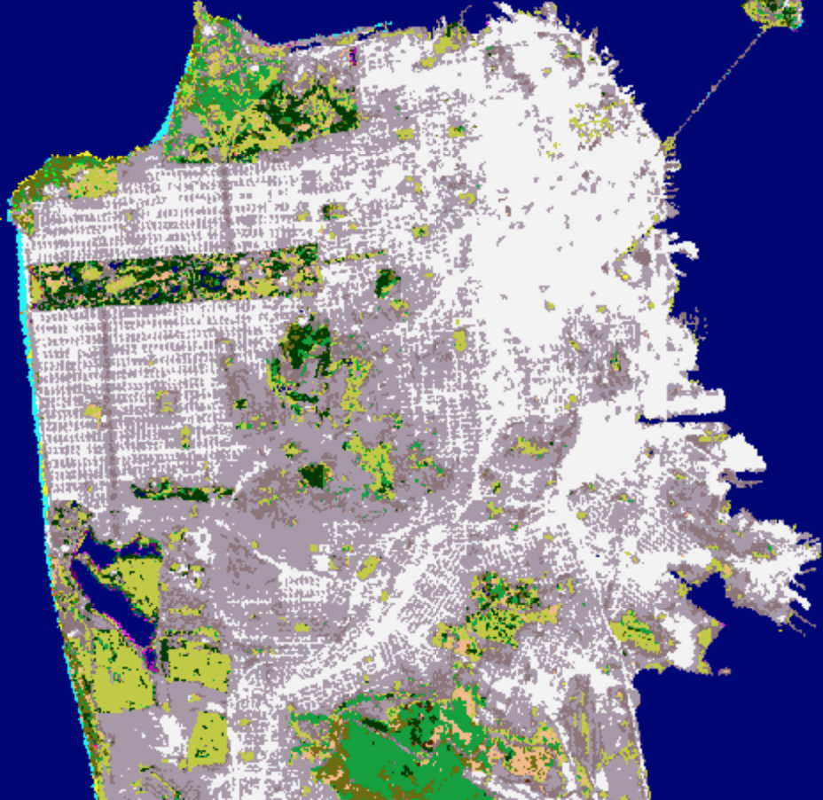 land cover SF