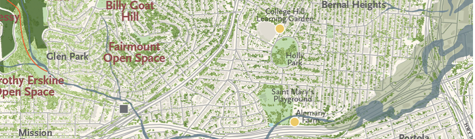 Sections of City--Bernal Heights