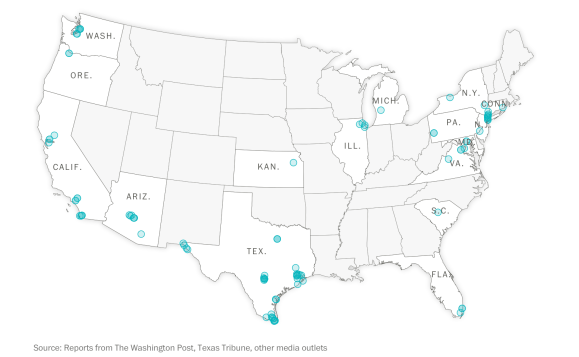 MIgrant camps used to detain minors