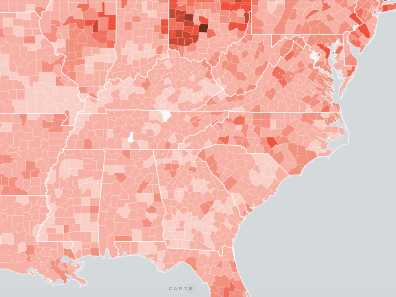 Appalachia News Deserts multiple