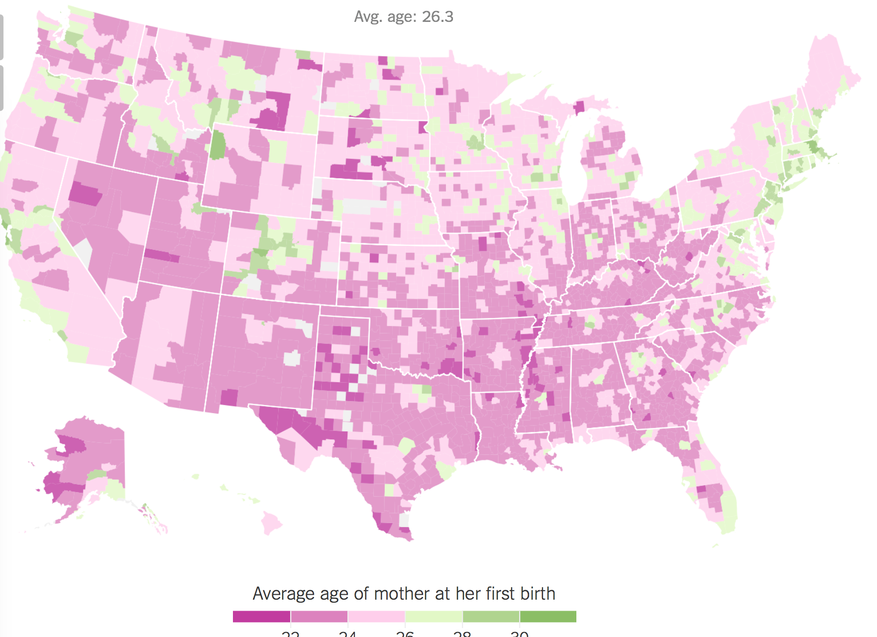 Motehrs age at birth
