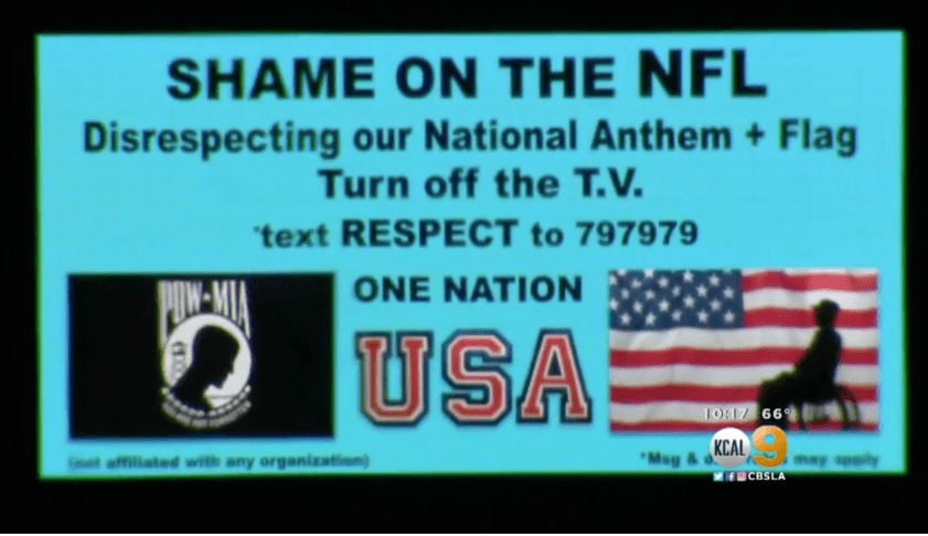 Shame on NFL! one nation.png