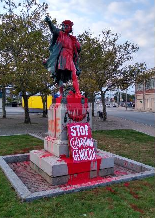 Vandfalized in new landf