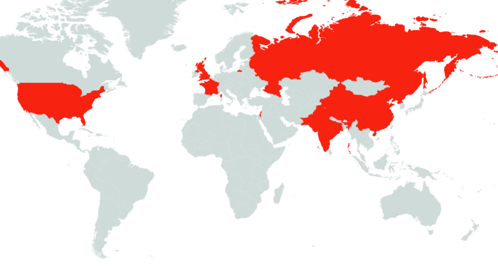 World Map Shows Nuclear Powers As Trump Tries To Stop Iran - Newsweek